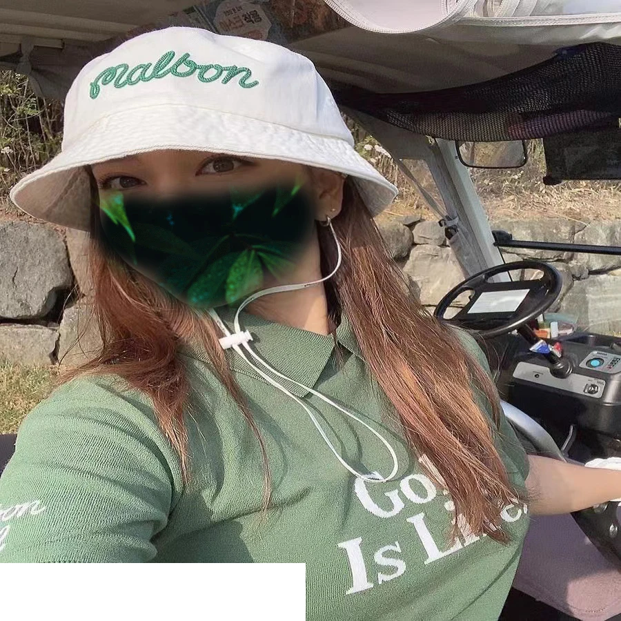 New Golf Hats for Men and Women Golf Fisherman Hat  Golf Bucket Hat with Adjustable Windbreak Rope