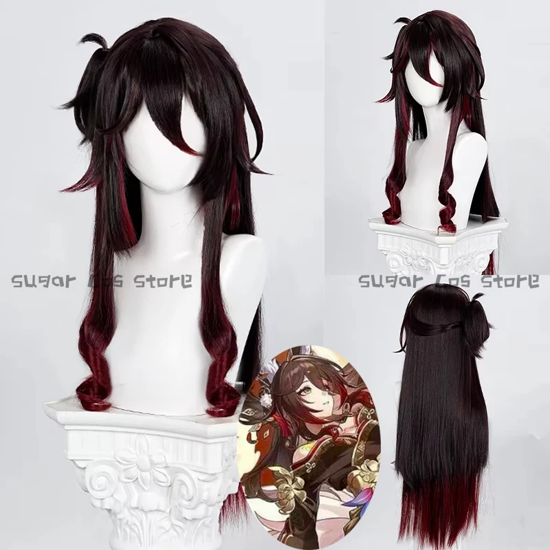 Honkai Star Rail Fugue Game Косплей Парик Коричневые Длинные Волосы Tingyun Xianzhou Luofu Аксессуары