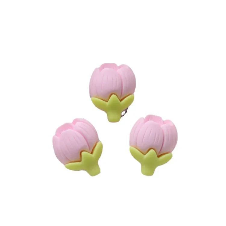 5pcs miniso series flower cartoon резиновые кабошоны из смолы материалы для поделок diy