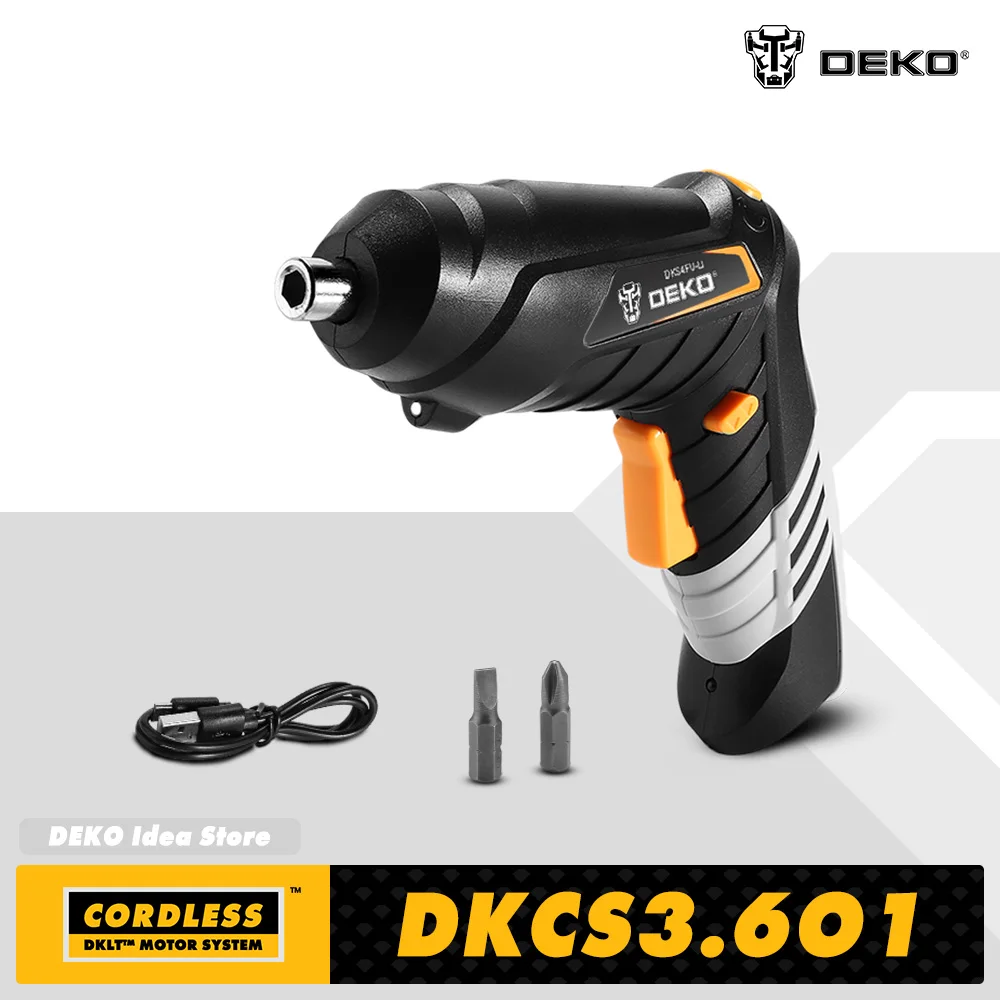 DEKO DKCS3.6O1 S1/S2/S3 электрическая Беспроводная отвертка без ключа патрон зарядный