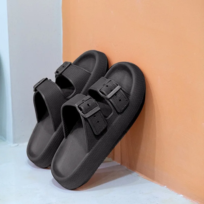 

2022 уличные дышащие сандалии для ванной комнаты, обувь в римском стиле для купания, мужские и женские туфли с пряжкой, для помещений