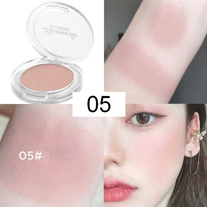 Girl Blush Peach Cream Makeup Blush Palette Cheek Contour Blush Cosmetics Blusher Cream Makeup Rouge Cheek Tint Blush New