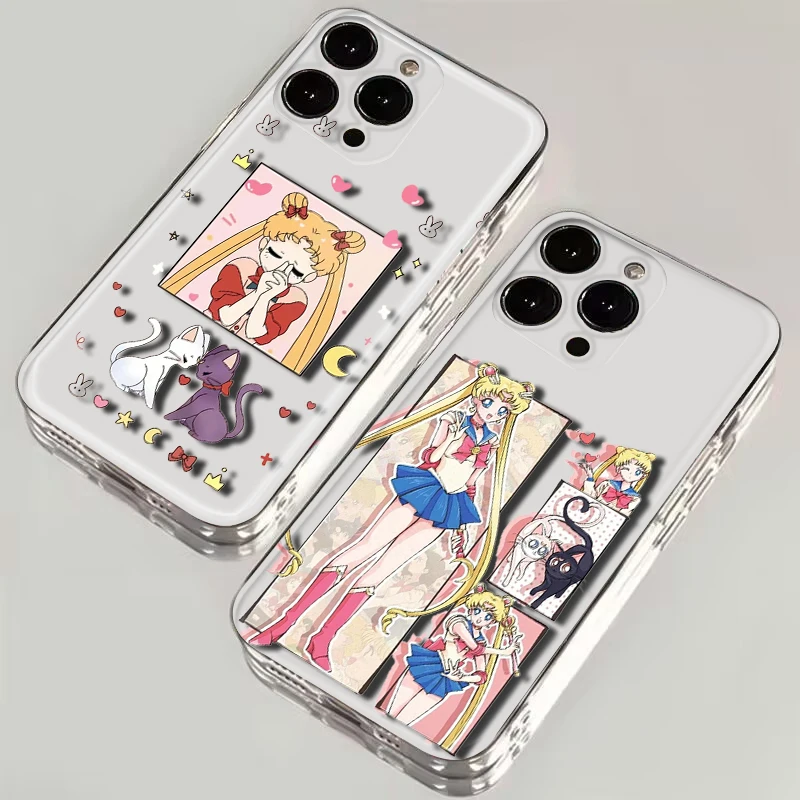 Мягкий чехол в стиле аниме Сейлор Мун для LG K71 K8 Plus K9 Lite Q510 K92 Q92 Stylo 6 7 V40 V50 V60 Velvet G9 X4