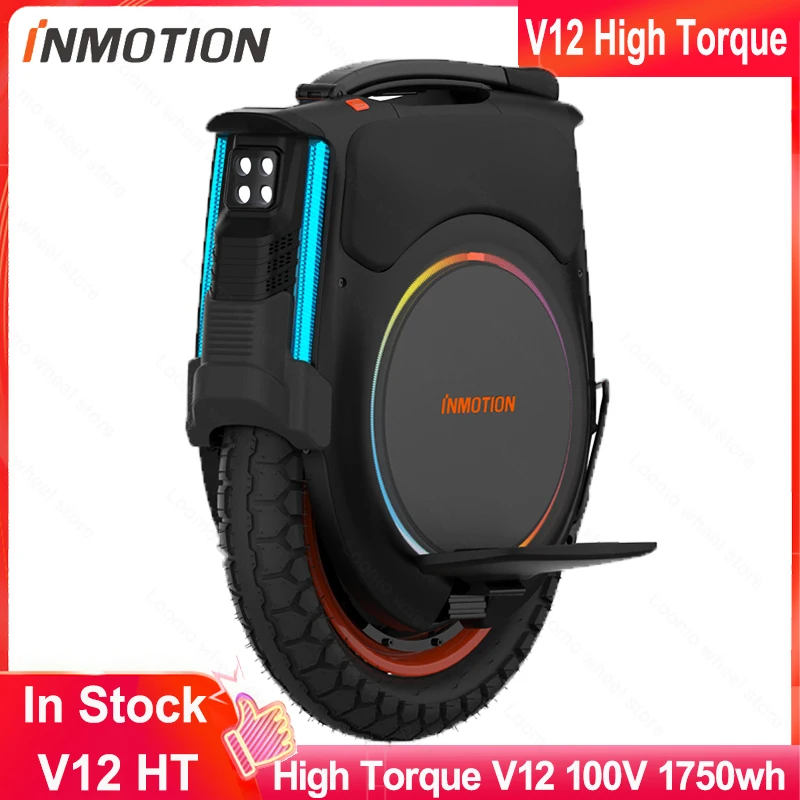 

Original INMOTION V12 High Torque Multifunctional Touch Screen 100V 1750wh High Torque Version Inmotion V12 HT Electric Unicycle