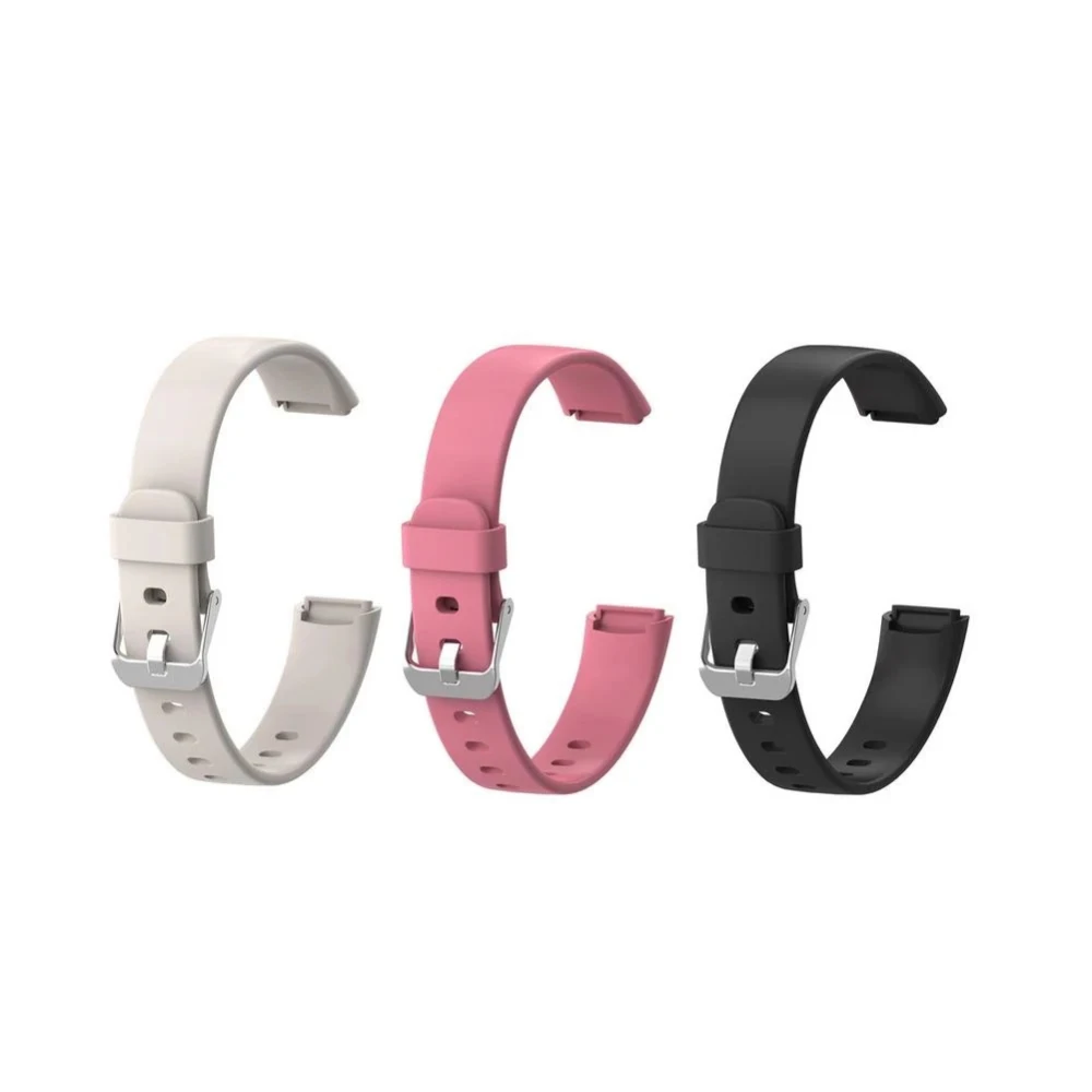 

Fashion Replacement Strap Multicolor Watch Strap Silicone Soft For Fitbit Luxe Watchband Accessories