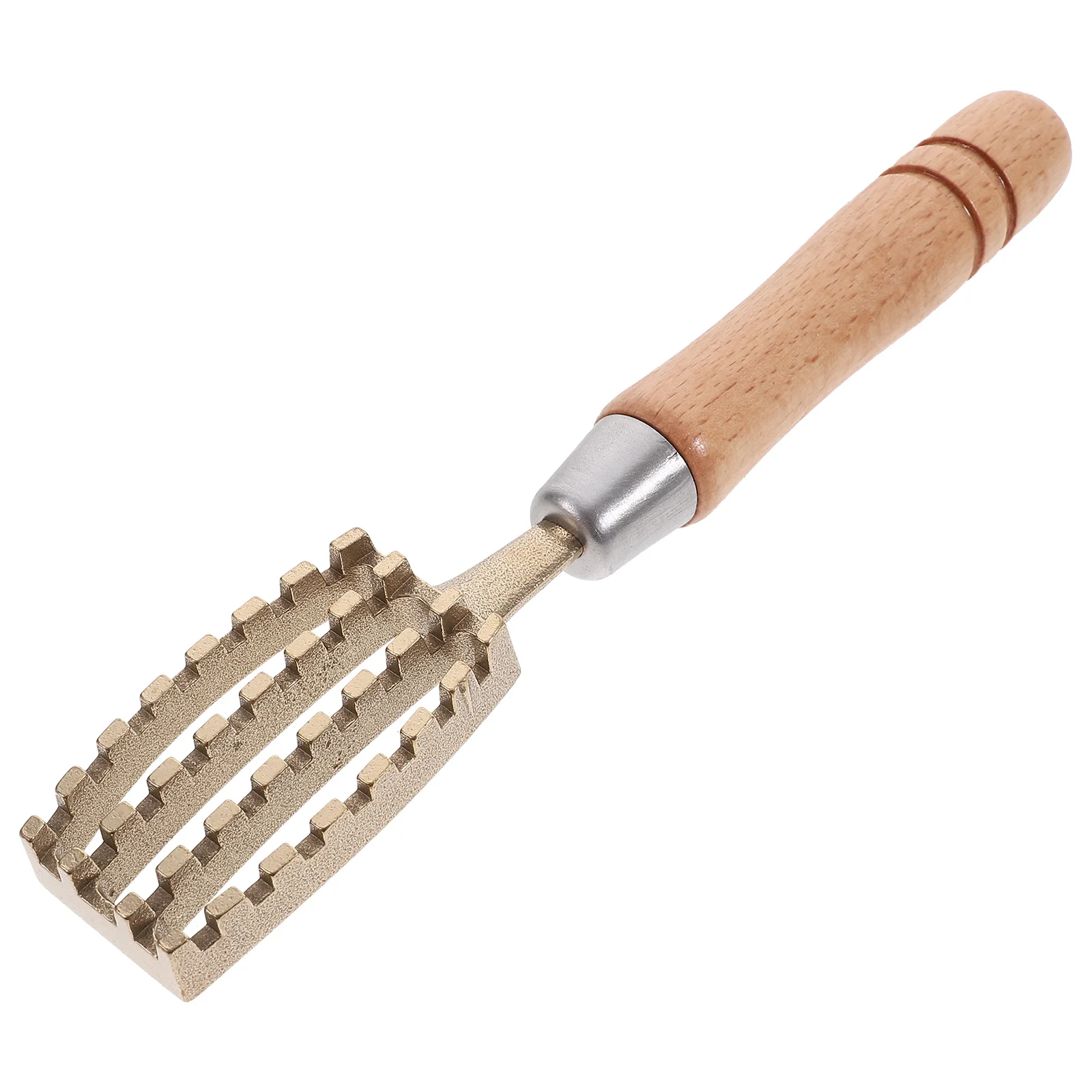 

Fish Scale Planer Cleaning Scraper Scaler Cleaner Removing Tool Wooden Handle Kitchen