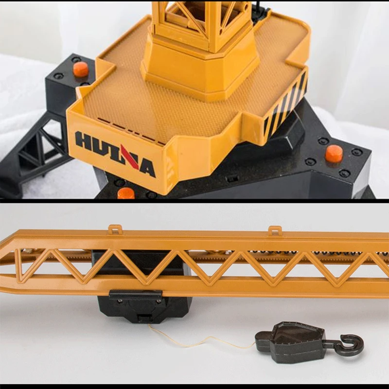 HUINA 1585 2.4G RTR 1/14 12CH RC подъемная башня кран модель грузовика с дистанционным