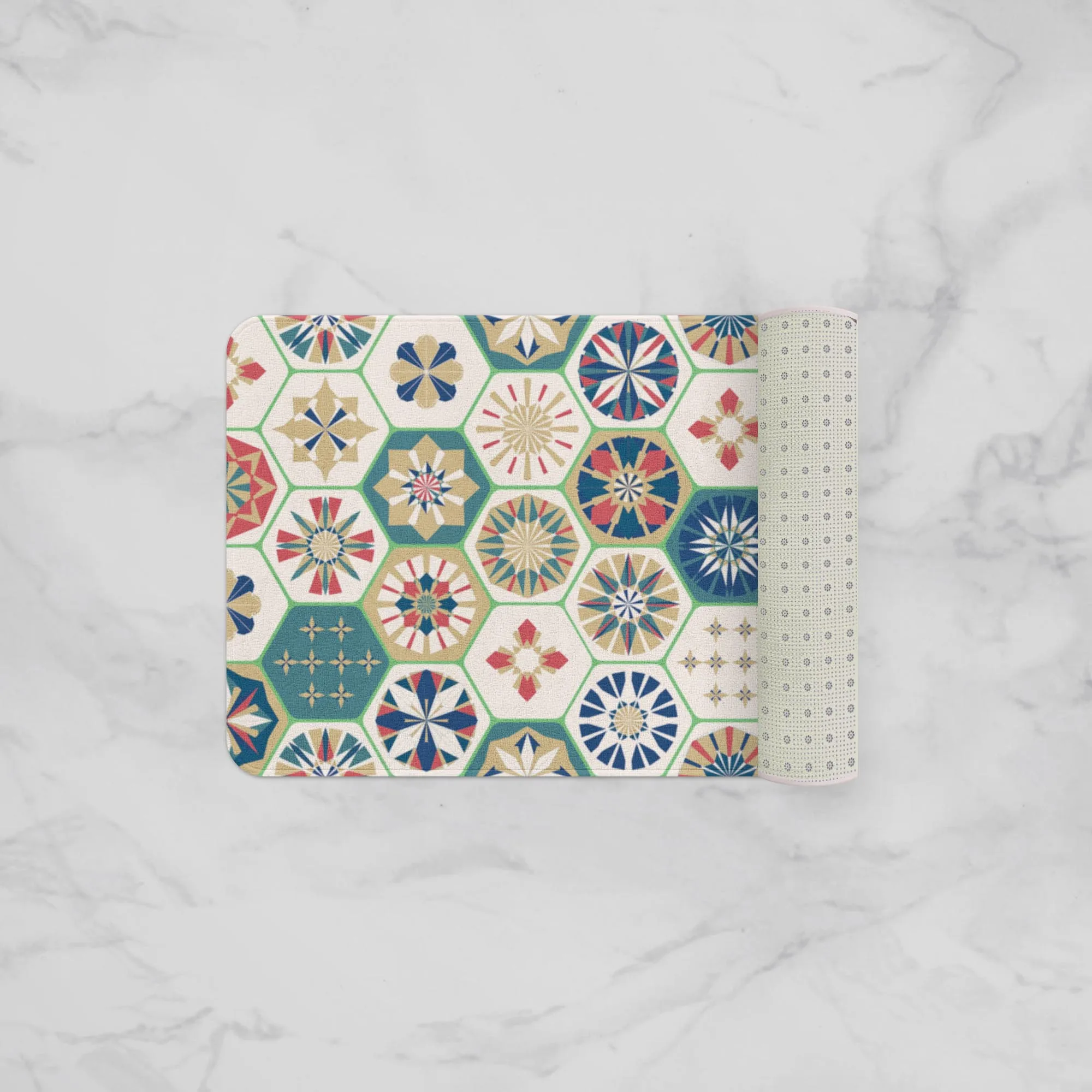 

BESTPRO Water Absorption Kitchen Carpet Non-slip Bath Mats Rugs Flannel Floor Mats Carpet for Living Room Kitchen Bedroom