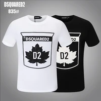 tide brand dsquared2 advanced printing simple round neck short sleeve couple style 2022 womens clothing 835