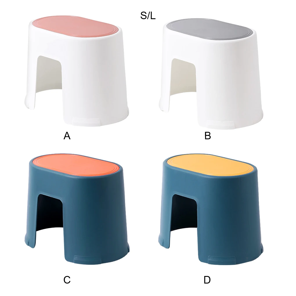 

Folding Plastic Benches For Family Strong Load-bearing Capacity Unisex Preferred PP Material Shoe Changing Stools