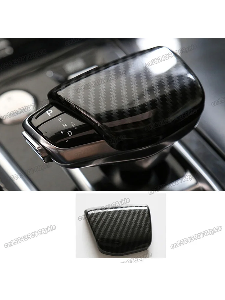 

For Changan Cs85 coupe Car Gear Lever Head Trims Interior Accessory Carbon Fiber 2018 2019 2020 2021 2022 2023 cover shift knob