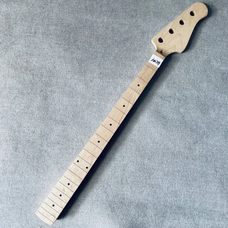 HN759 Niestandardowy электрический бас незавершенная 4-струнная шея баса без ладов красок