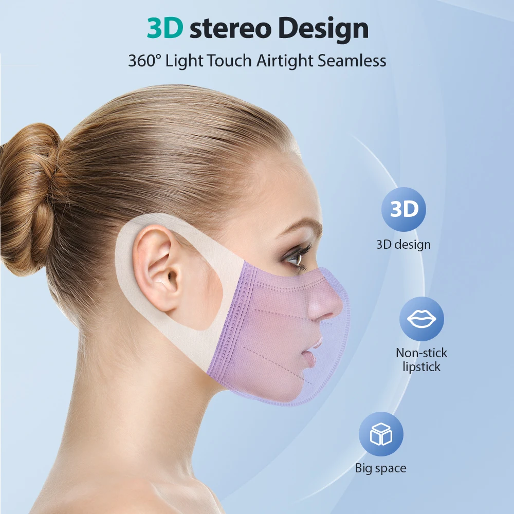 3D маска FFP2 для лица kn95 mascarilla fpp2 homologada ffpp2 ffp2mask |