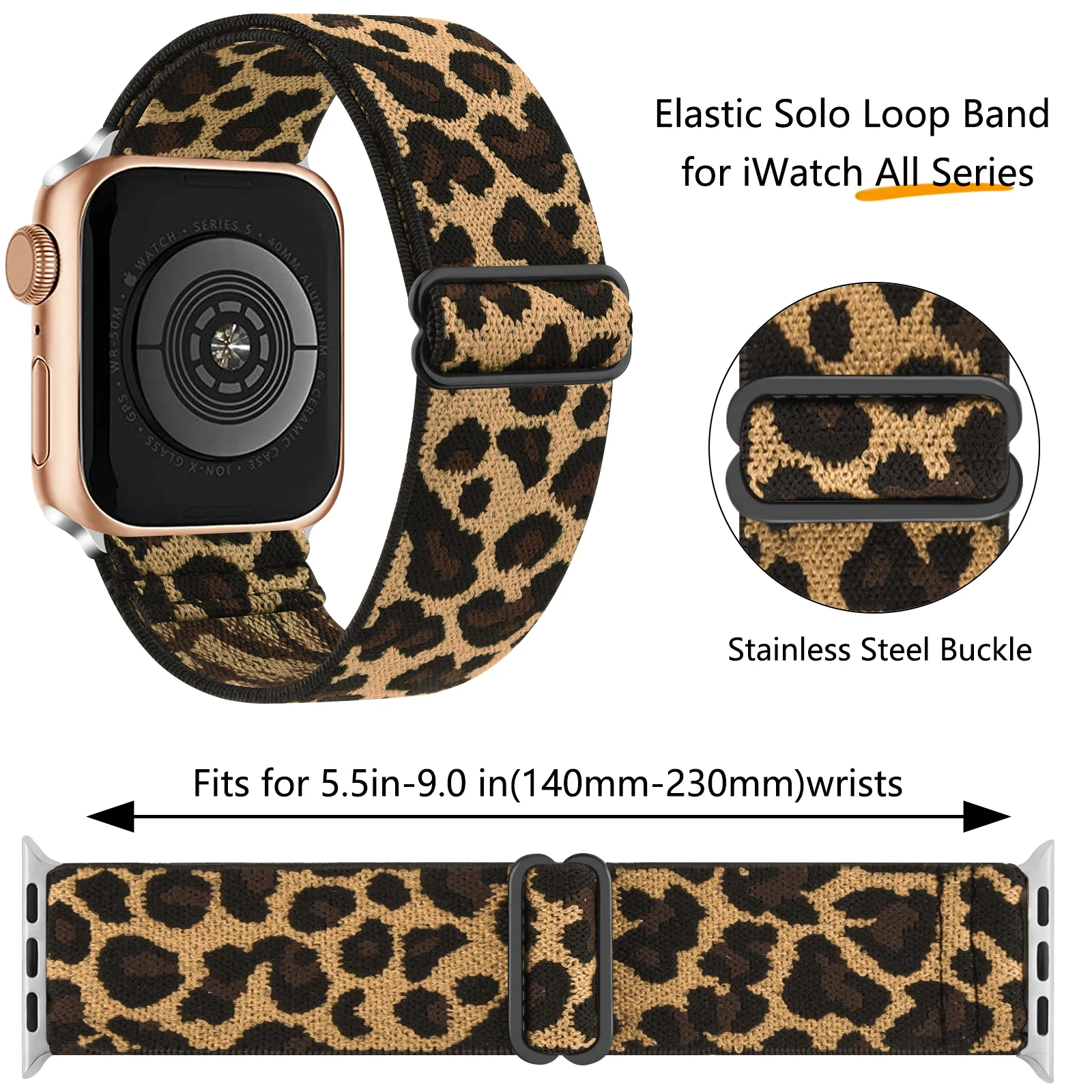 Nylon Loop Strap for Apple Watch 7 Band 45mm 40mm Smartwatch Belt 42mm Correa Belt Bracelet IWatch Series 4 5 SE Watchband 38mm