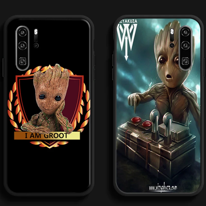 

Marvel Groot Cartoon Phone Cases For Huawei Honor Y6 Y7 2019 Y9 2018 Y9 Prime 2019 Y9 2019 Y9A Cases Carcasa Funda Back Cover