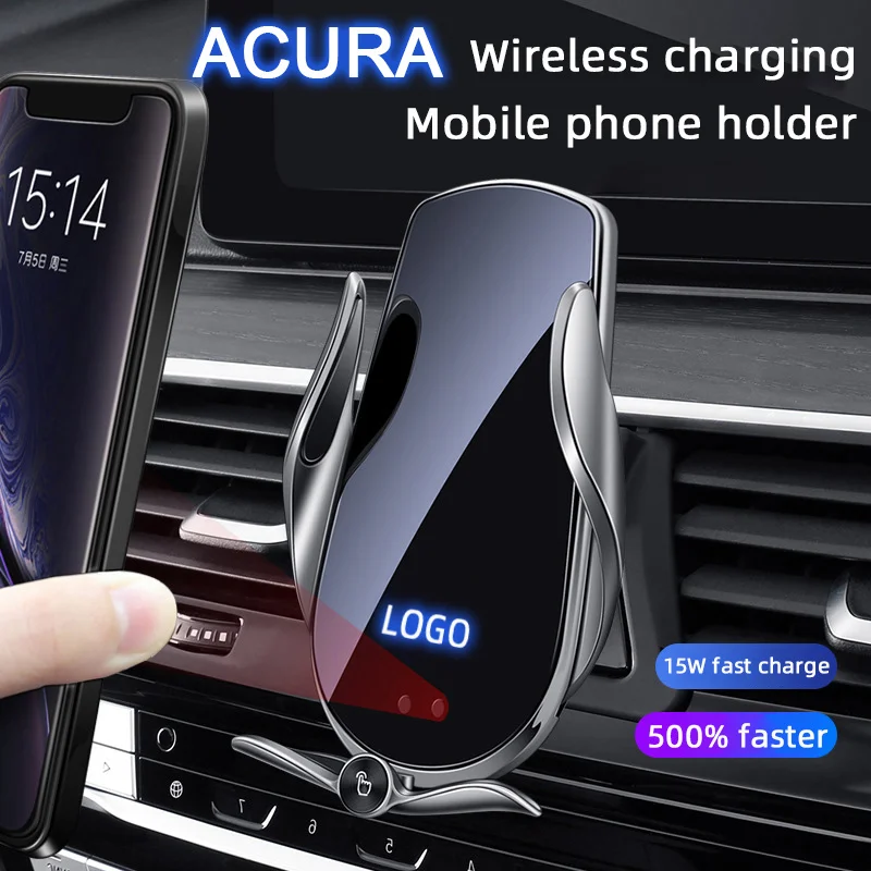 Для ACURA CDX 2016-2021 Беспроводная зарядка телефона Навигация Мобильный держатель