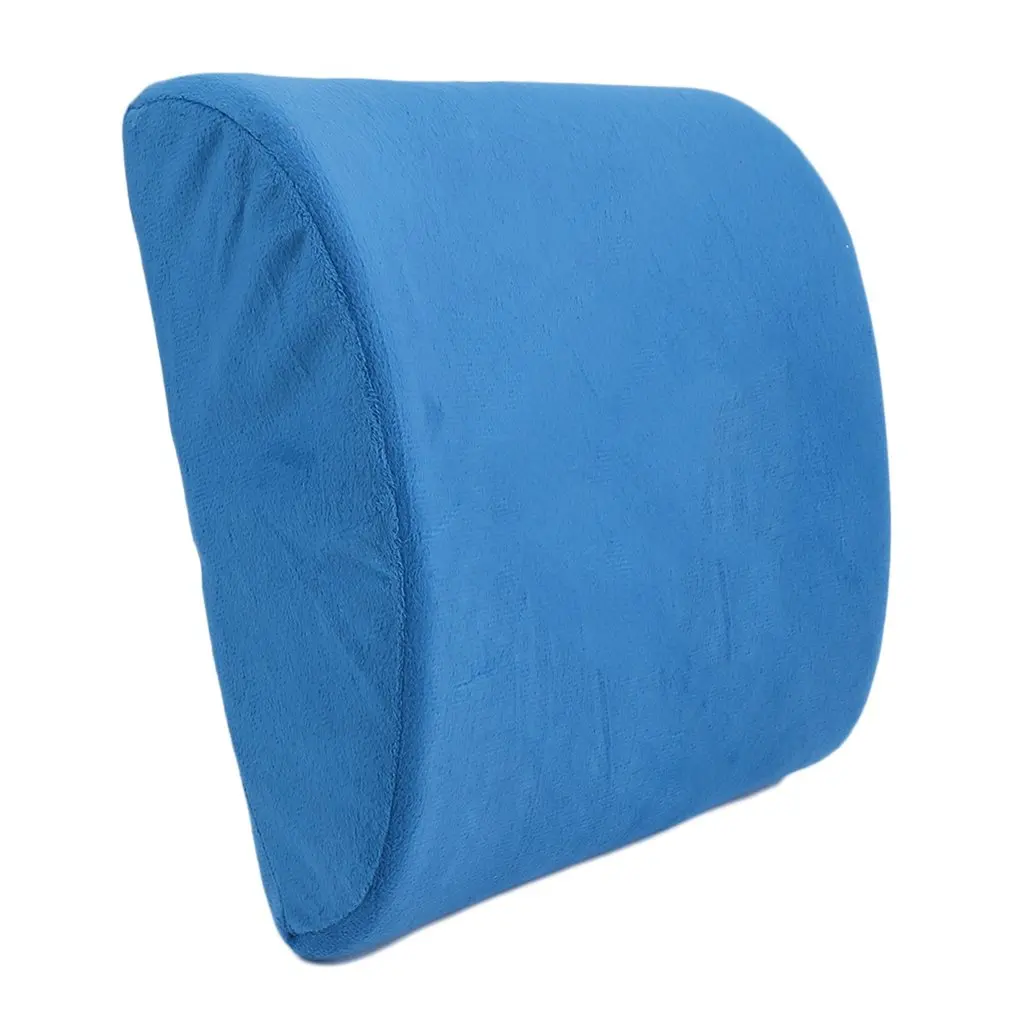 

New Arrival Soft Slow Rebound Memory Breathable Healthcare Lumbar Cushion Back Waist Support Pillow Seat Home Office Pillow