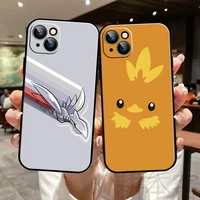pokemon pikachu phone case for funda iphone 13 11 pro max 12 mini x xr xs max 6 6s 7 8 plus se 2020 celular back silicone cover