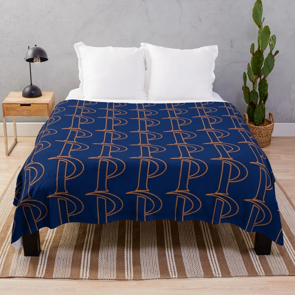 

Pepperdine Waves Throw Blanket Fleece Blanket Vintage Blanket Nap Blanket