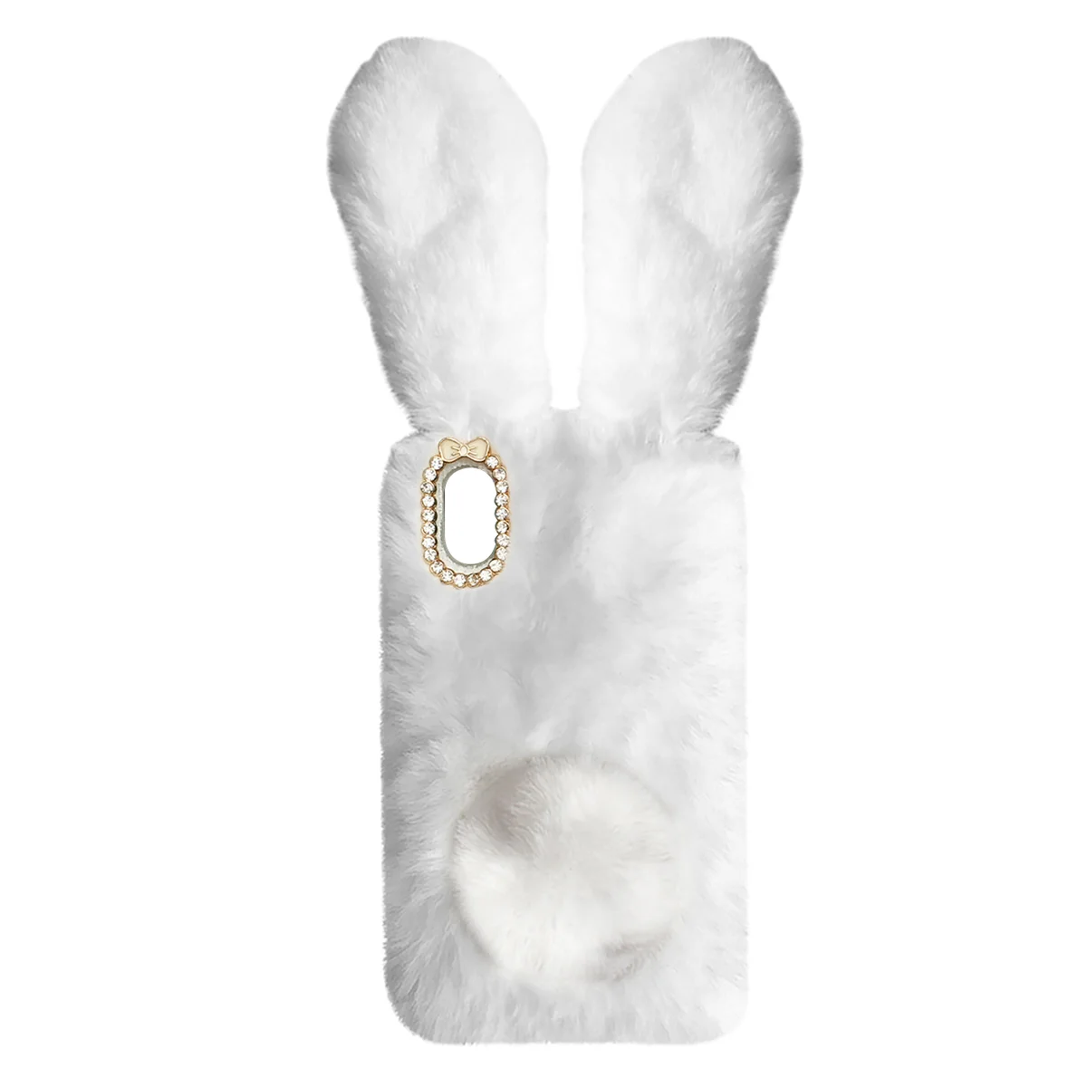 

Cartoon Phone Case Mobile Phone Shell Rabbit Fur Phone Case Phone Protective Cover Rabbit Decor