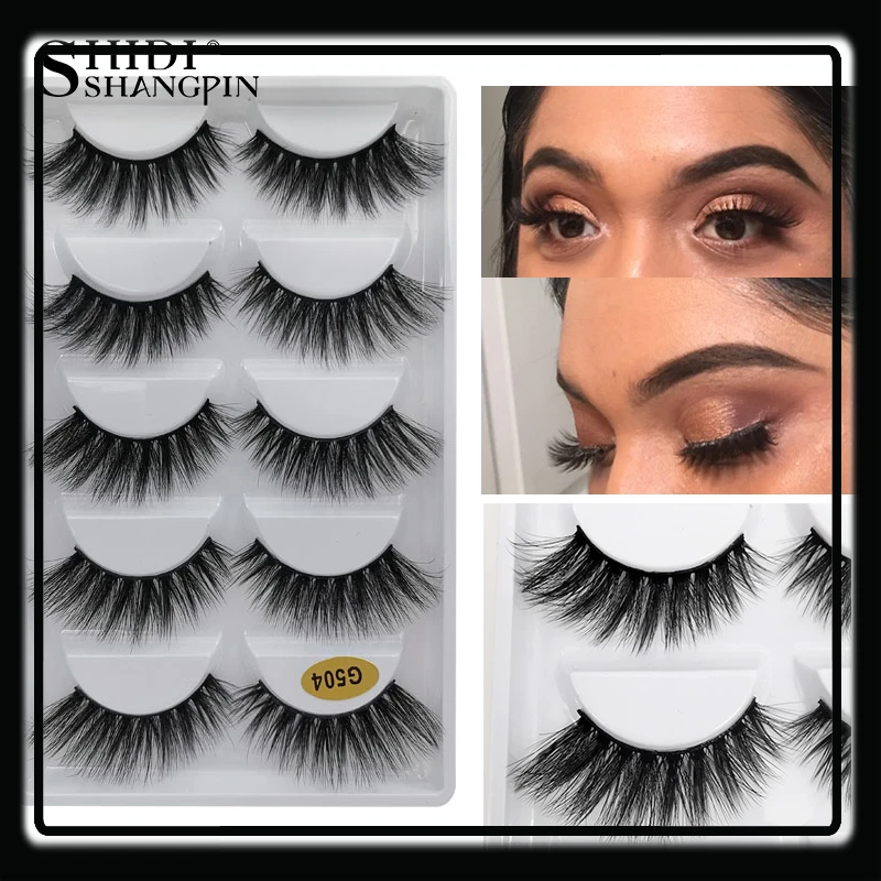 

NEW2023 Pairs Natural long Eyelashes Makeup False Eyelashes Full Strip Lashes Mink Eyelashes Thick 3d Mink Lashes maquillaje fau