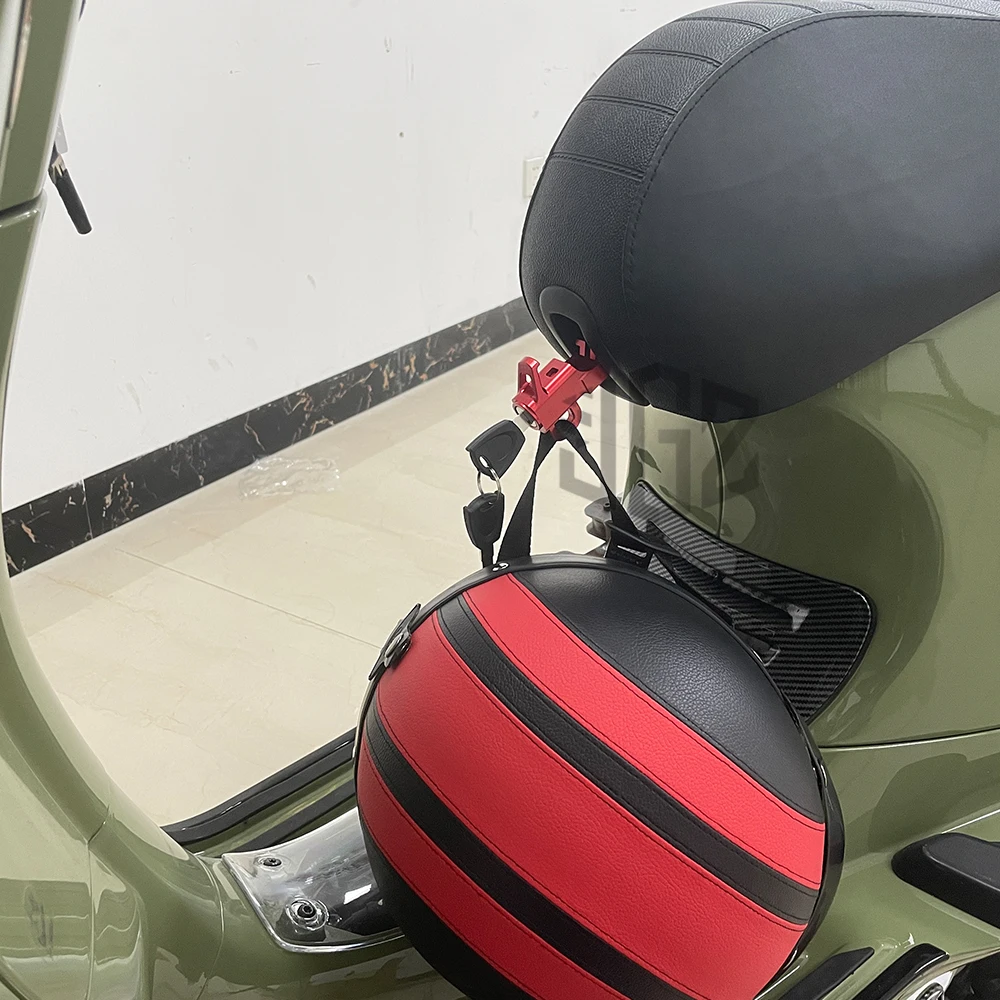 Для VESPA SPRINT PRIMAVERA 150 2013 2014 2015-2024 мотоциклетный алюминиевый крючок с ЧПУ для багажа