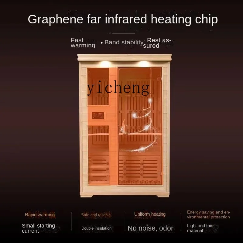 ZF инфракрасная сауна машина семейная Сауна для дома потоотделение всего тела