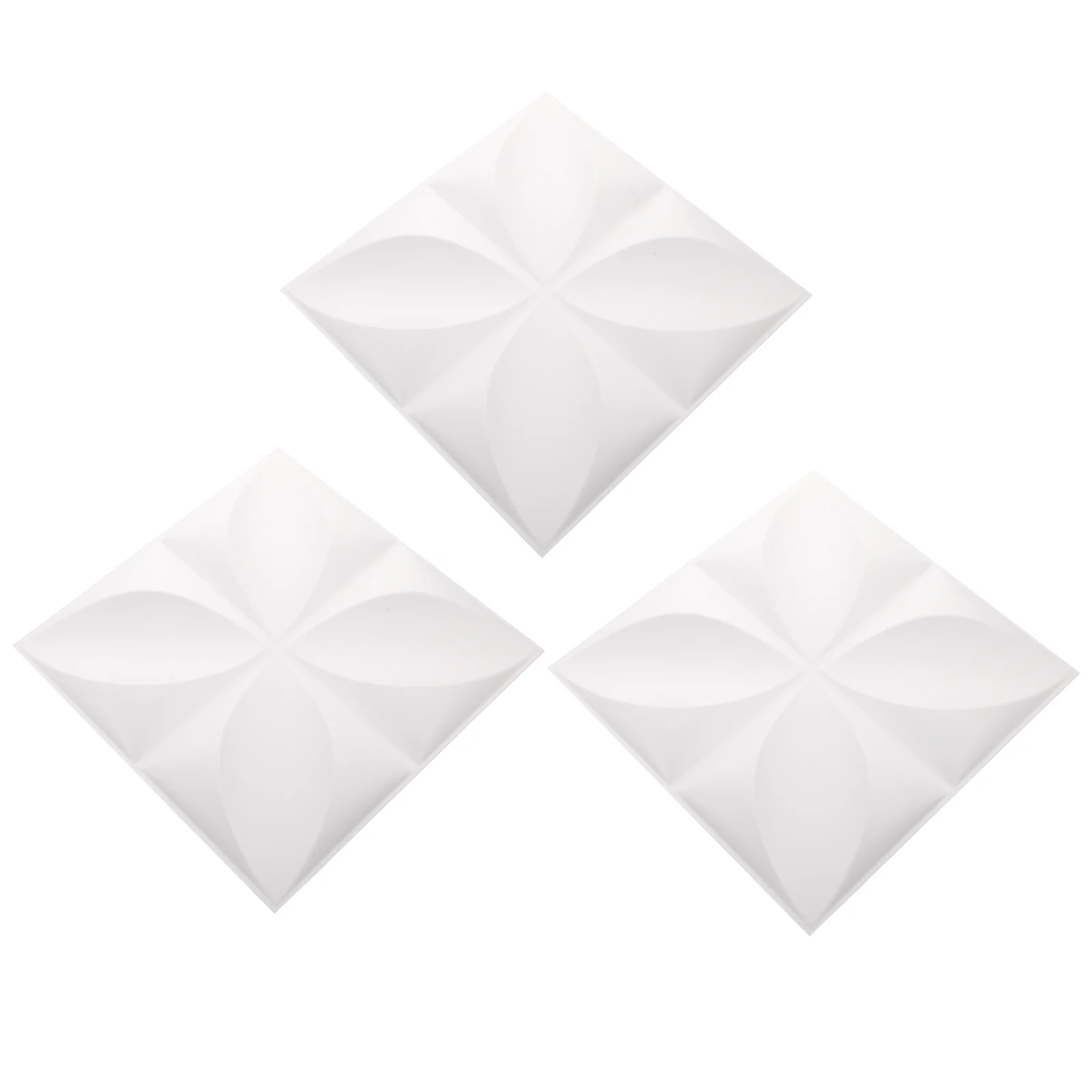 

3pcs 3D Wall Stickers Decorative 3D Wall Decals Background Wall Stickers