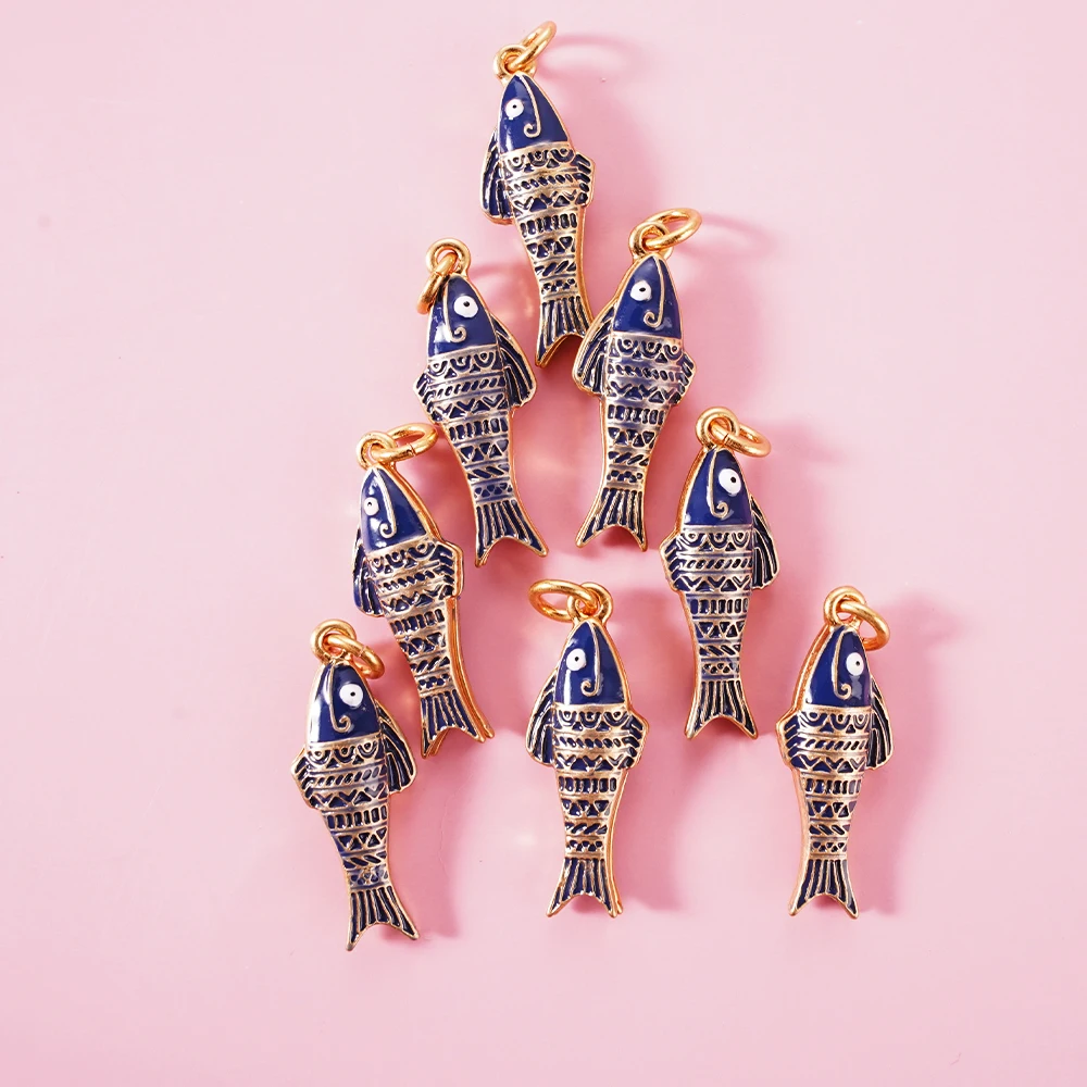 Морские серьги темно-синие полосатые богемные шикарные морские женские