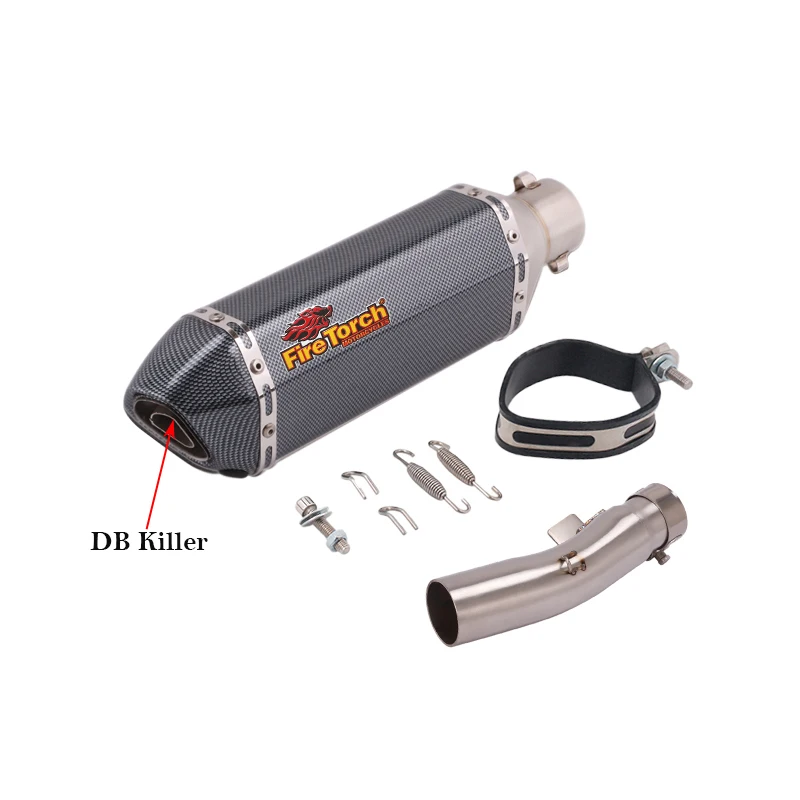 Для Colove Zf 400X 500X Zf400Gy Zf500Gy Macbor Montana Xr5 выхлопная система мотоцикла глушитель