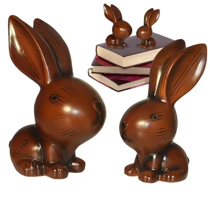 Кролик Искусственный 2 шт. красивая детализированная не выцветающая прочная