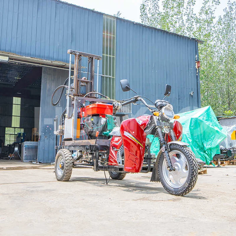 Остановка для бурения водяных скважин на глубину 180 м портативное артезианское