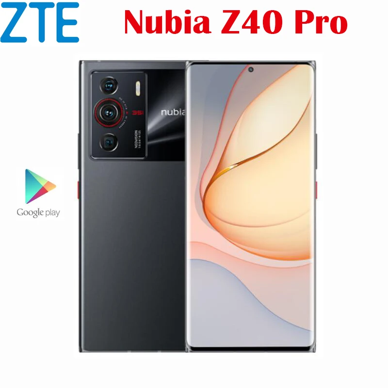 Официальный оригинальный новый смартфон Nubia Z40 Pro телефон Snapdragon 8 Gen1 6 67 дюймов OLED 144