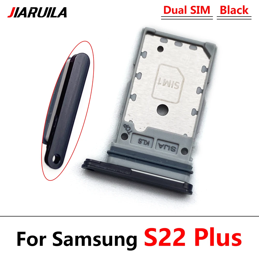 Держатель для двух Sim-карт Samsung S22 Plus/S22 лоток SIM-карт ультра держатель гнезда
