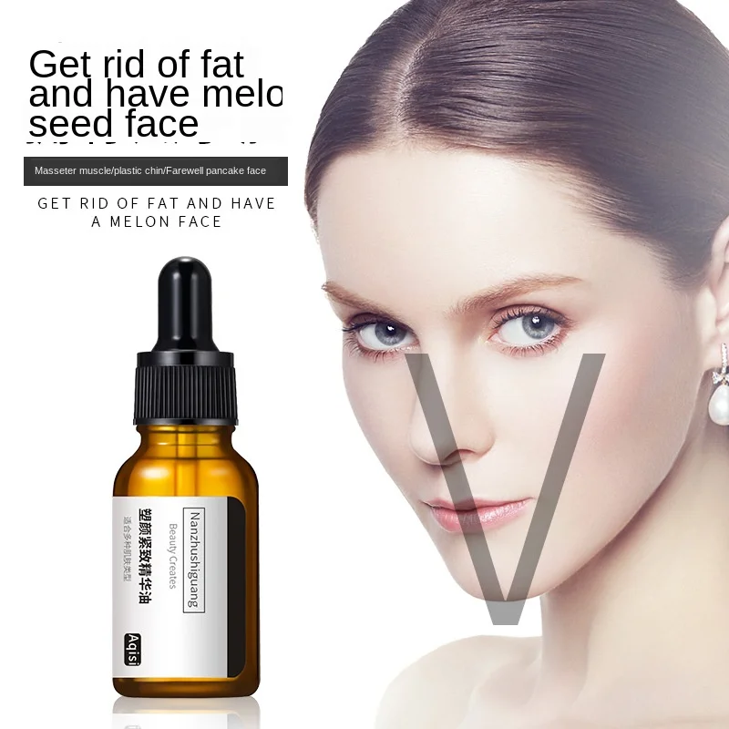 

1pcs 10ml Face Lifting Essence Oil Small Face V Face Tightening Soft Contour Line Liquid Net Red Essence Free Shipping
