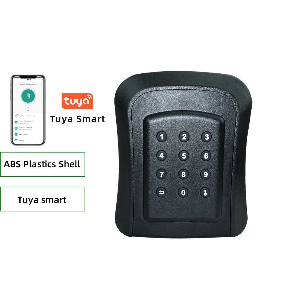 

Умный металлический настенный замок RAYKUBE IP65