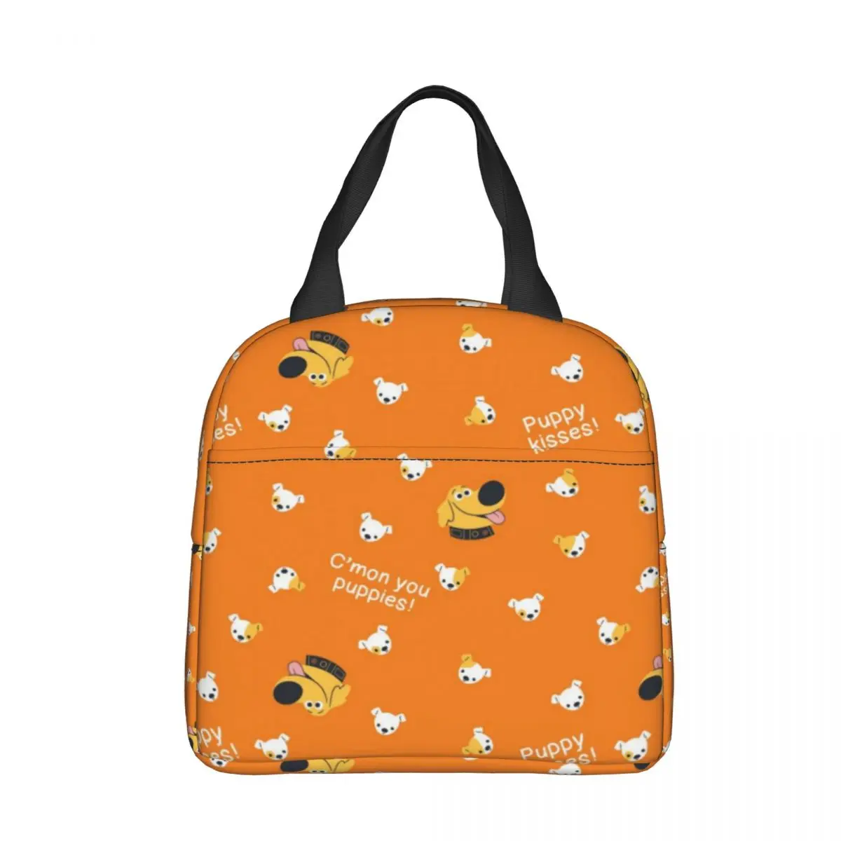 

Disney Dug Days Orange Puppy Kisses Insulated Lunch Bags Thermal Bag Meal Container Cartoon Leakproof Tote Lunch Box Women Work