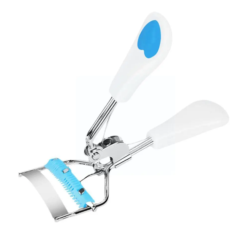 

1PC Lady Professional Eyelash Curler With Comb Tweezers Beauty Eye maquillaje Tool Eyelash Curling Clip Cosmetic N4V8