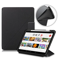 funda smart case for ipad air5 10 9 2022 magnetic multi folding stand case for ipad air4 with pencil holder auto sleepwake up