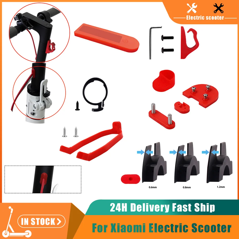 

1Set Part/Accessories Rubber Pole Shakeproof Cushion Silicone Vibration Damping For Xiaomi M365 Pro Electric Scooter Rubber Cap