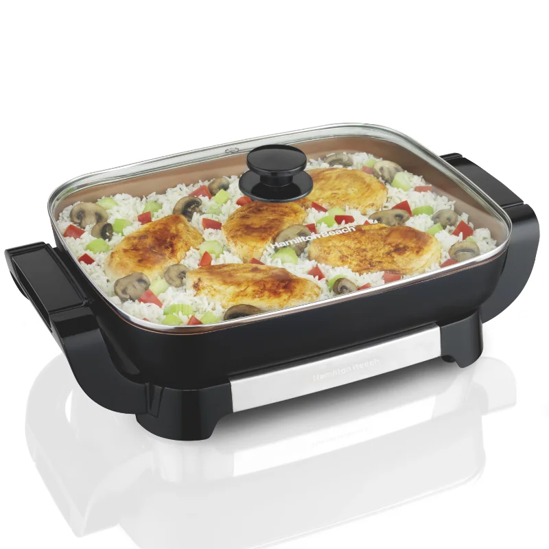 

Hamilton Beach® Durathon® Ceramic Skillet | Model# 38529 sarten electrico multifuncional