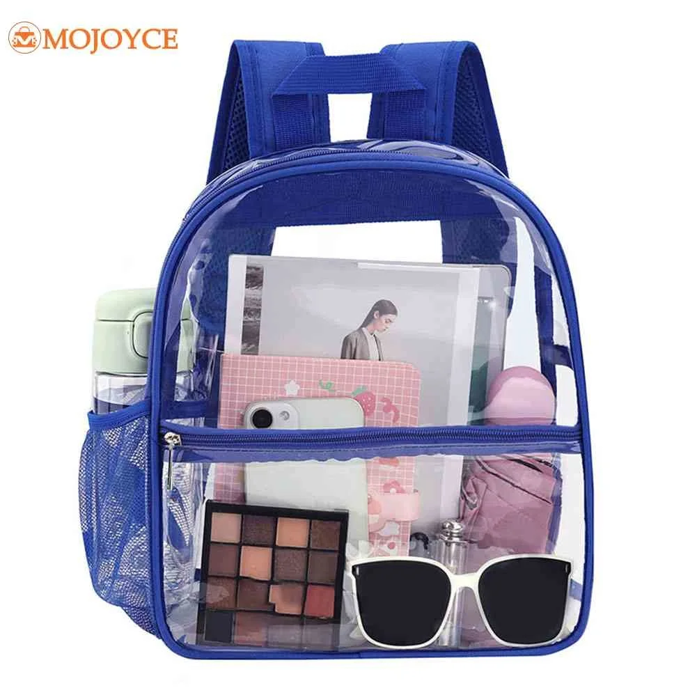 

Students Multi-function Transparent School Bag Stadium Approved Women Fashion Travel Backpack Casual Outdoor Hiking Bags