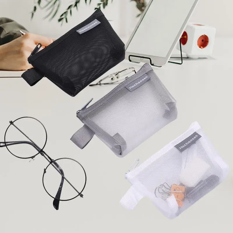 

Minimalist Nylon Large Capacity Keychain Card Holder