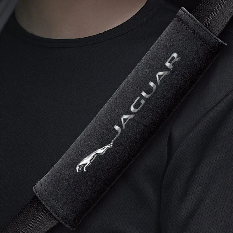 

Seat belt shoulder pad automobile protective cover wear sleeve For Jaguar XF XE XJ F-PACE F-TYPE X760 X260 X761 Car Accessories