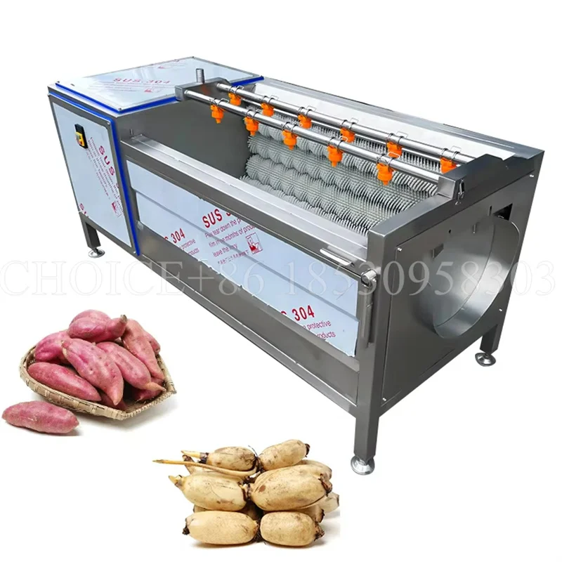 Роликовая щетка большой емкости имбирь кокос мясо пищевая промышленная