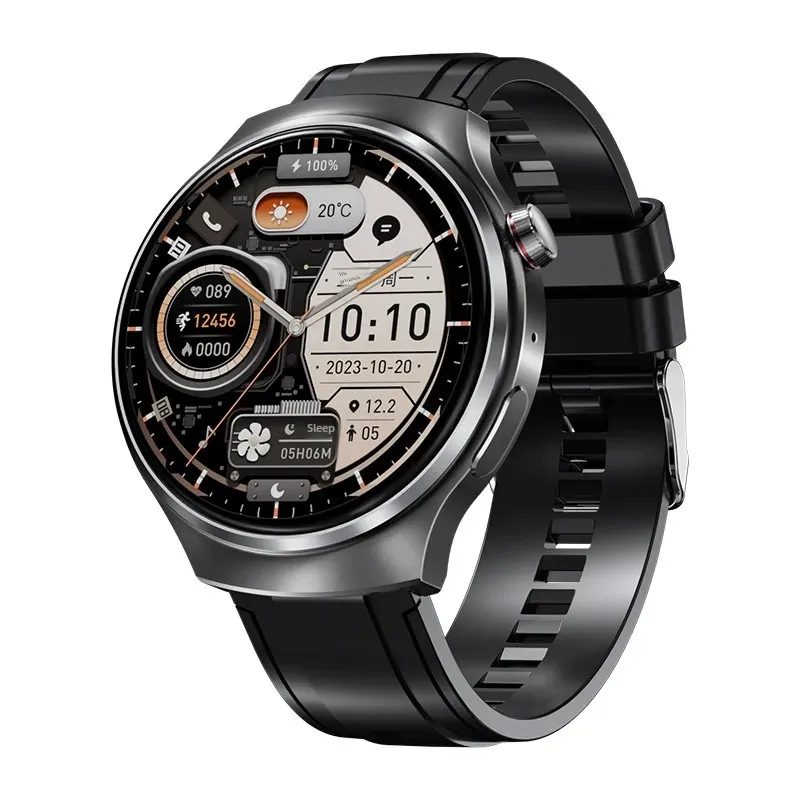 Новые умные часы Watch4Pro GT4 Bluetooth Call High Technology Черные спортивные для бега NFC мужчин и