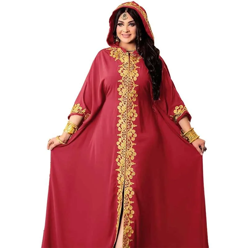 African Dresses For Women 2023 New Muslim Robes Ladies Abaya Summer Chiffon Pearl Long Maxi Dress Traditional Clothing Plus Size