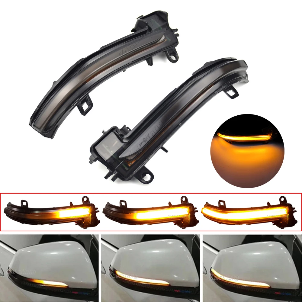 

Для BMW X1 F48 X2 F39 2 серии Active Gran 2 шт. светодиодный динамический поворотный сигнал поворотник последовательный боковой зеркальный световой инди...