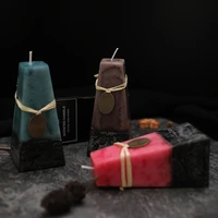 nordic modern witchless candles birthdat luxury cute decoration candle soy wax christmas tree velas navidad new year 2022 zp50lz