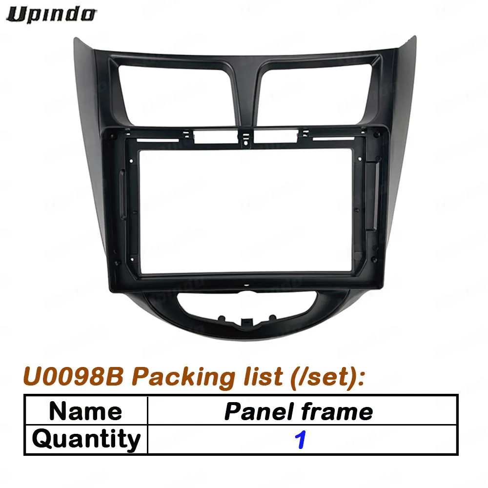 Автомобильная магнитола 2 Din с 9 дюймовым дисплеем DVD GPS Mp5 пластиковая рамка Fascia